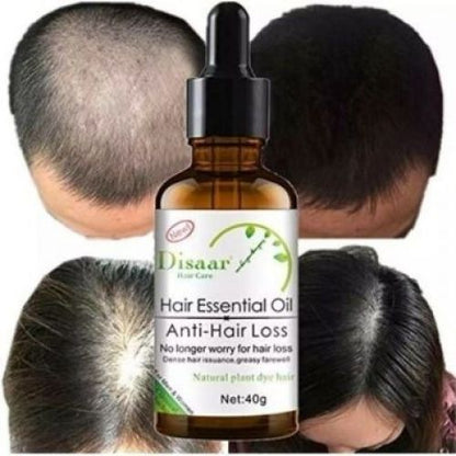 Huile capillaire Disaar : repousse rapide des cheveux et barbes, Chevelure Dense et Volumineuse – La Solution Naturelle à la Chute de Cheveux