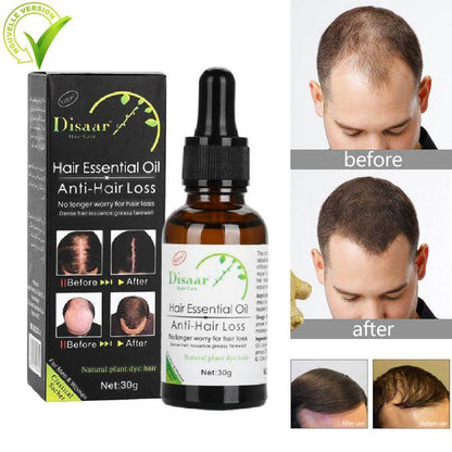 Huile capillaire Disaar : repousse rapide des cheveux et barbes, Chevelure Dense et Volumineuse – La Solution Naturelle à la Chute de Cheveux